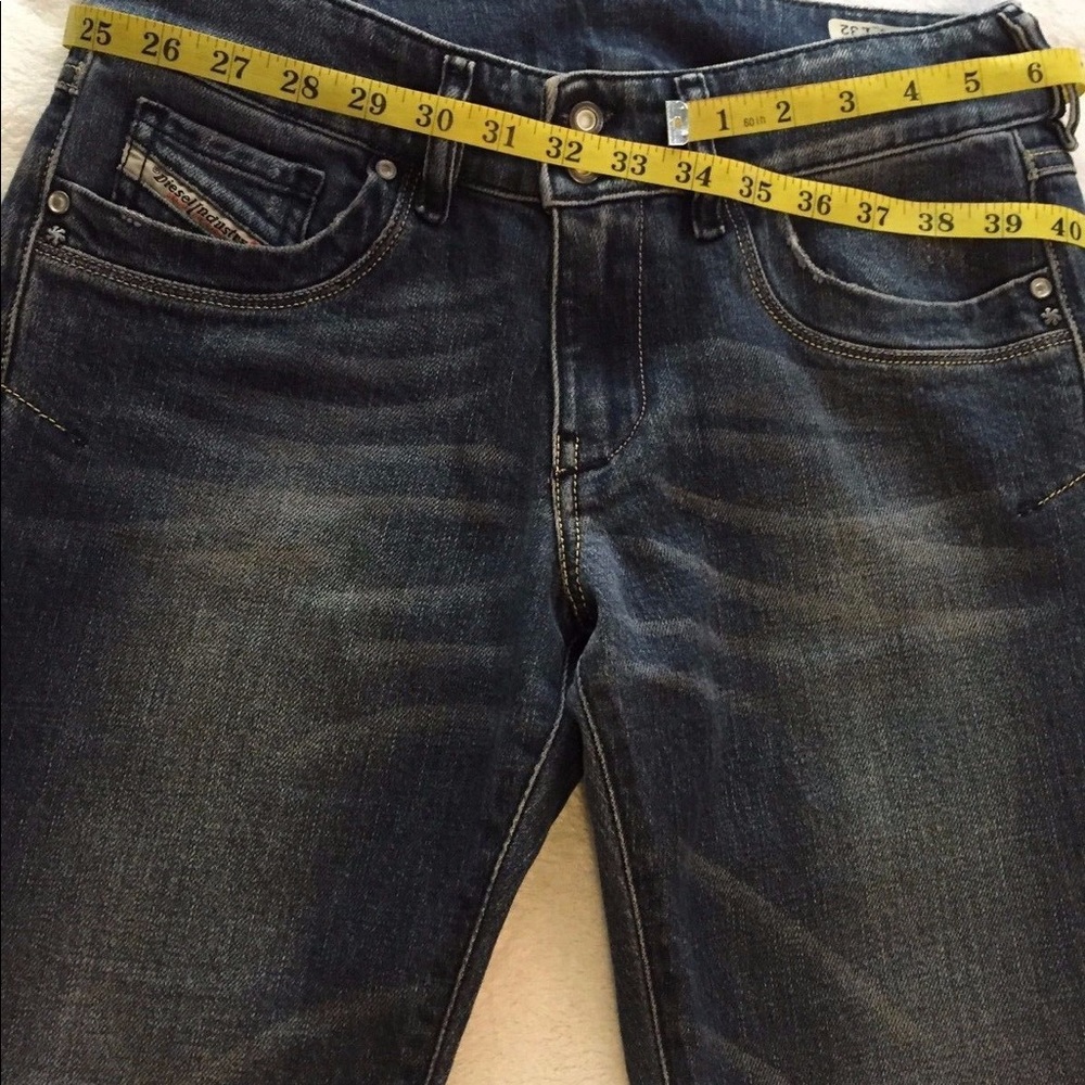 Diesel Ronhar Regular Denim Jeans Sz W 28 L 32 - Picture 5 of 8